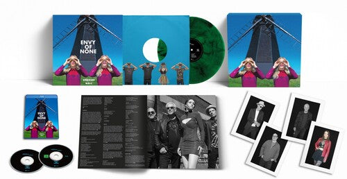 Envy of None: Stygian Waves - Deluxe Boxset 140gm Transparent Green & Black Marble Vinyl, CD & Bluray - VINYL LP