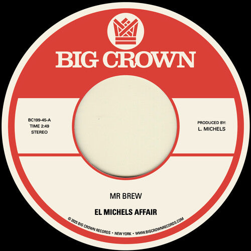 El Michels Affair: Mr. Brew B/W Kodak - VINYL LP