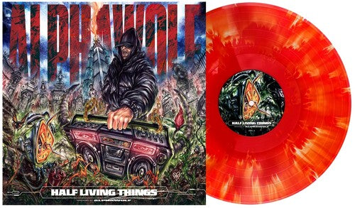 Alpha Wolf: Half Living Things - Cloudy Red Clear - VINYL LP