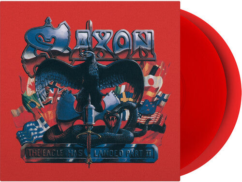 Saxon: Eagle Has Landed Part II - Limited 180-Gram Translucent Red Colored Vinyl - VINYL LP