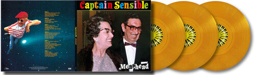 Captain Sensible: Meathead - Orange Crystal Vinyl - VINYL LP