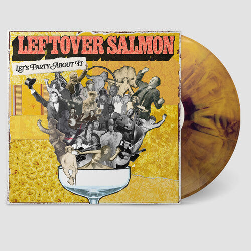 Leftover Salmon: Let's Party About It - Deep Yellow / Purple Twisted - VINYL LP