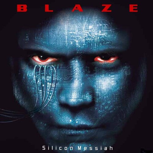 Blaze Bayley: Silicon Messiah - 25th Anniversary Edition Red & Blue Vinyl - VINYL LP