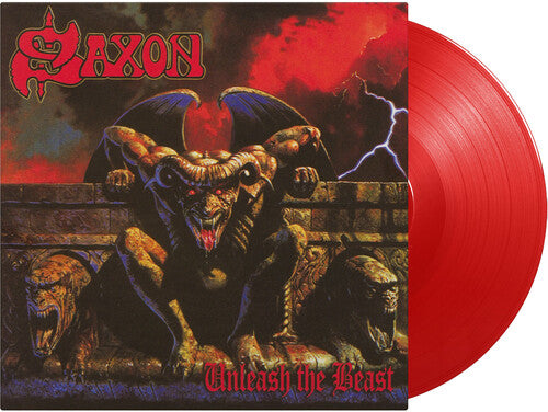 Saxon: Unleash The Beast - Limited 180-Gram Red Colored Vinyl - VINYL LP