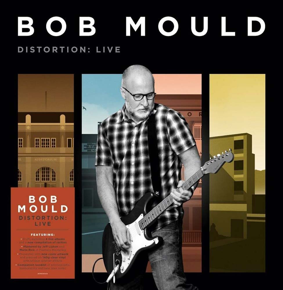 Bob Mould Distortion: Live Vinyl LP Box Set Clear Splatter Colour 2021 - VINYL BOX SETS