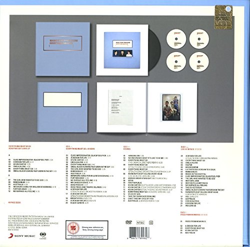 Manic Street Preachers - Everything Must Go Vinyl LP Box Set Edition 2016 - VINYL BOX SETS