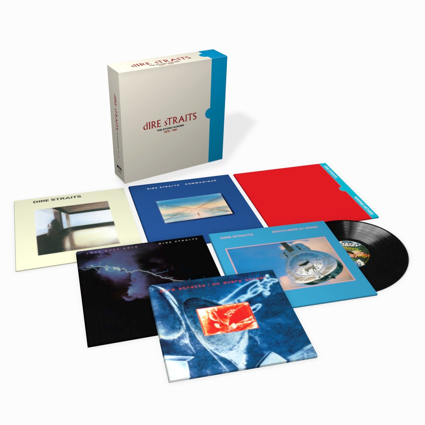 Dire Straits The Studio Albums 1978 - 1991 Vinyl LP Box Set 2020 - VINYL BOX SETS