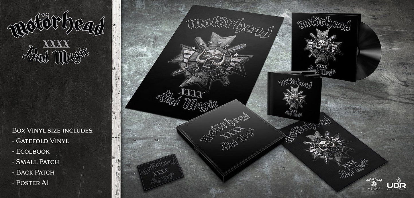 MOTORHEAD BAD MAGIC LP VINYL NEW LIMITED EDITION BOX SET - VINYL BOX SETS