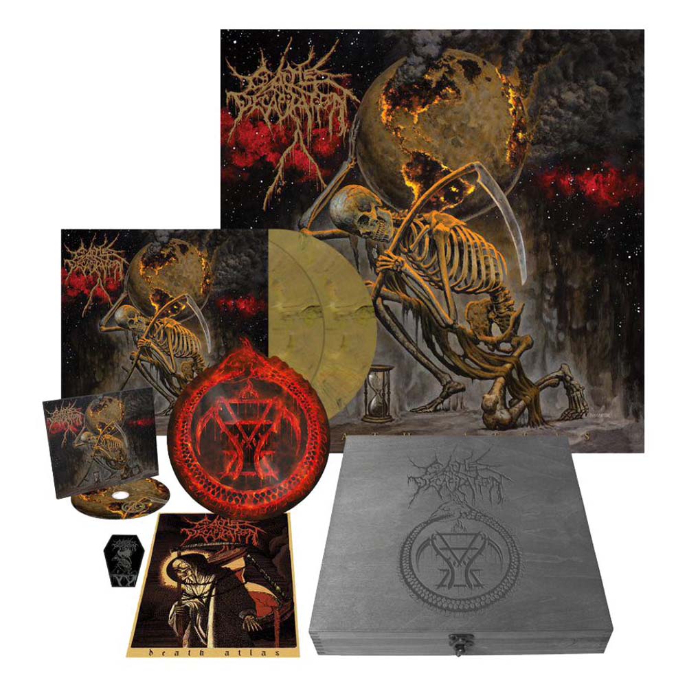 Cattle Decapitation Death Atlas Vinyl Box Set 2019 - VINYL BOX SETS