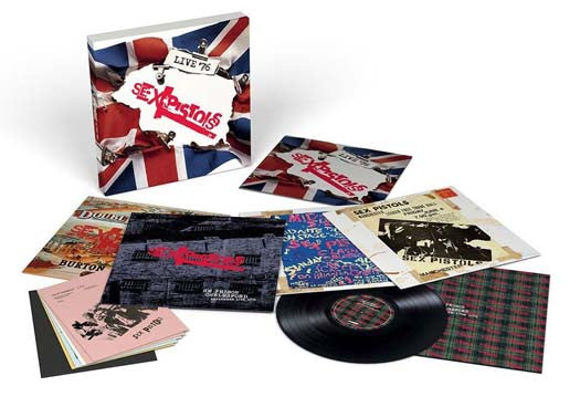 SEX PISTOLS Live '76 4LP Vinyl BOX SET NEW - VINYL BOX SETS