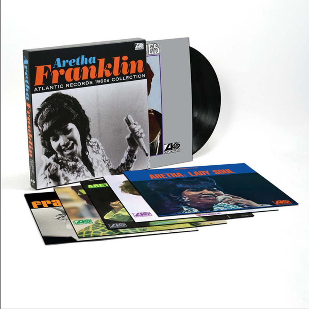 Aretha Franklin Atlantic Records 1960s Collect Vinyl LP Box Set New 2018 - VINYL BOX SETS