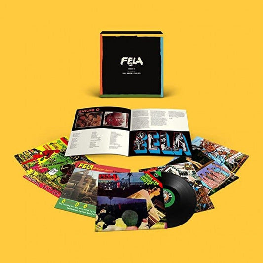 Fela Kuti Boxset #5 Co-curated By Chris Martin & Femi Kuti Vinyl LP Box Set 2021 - VINYL BOX SETS