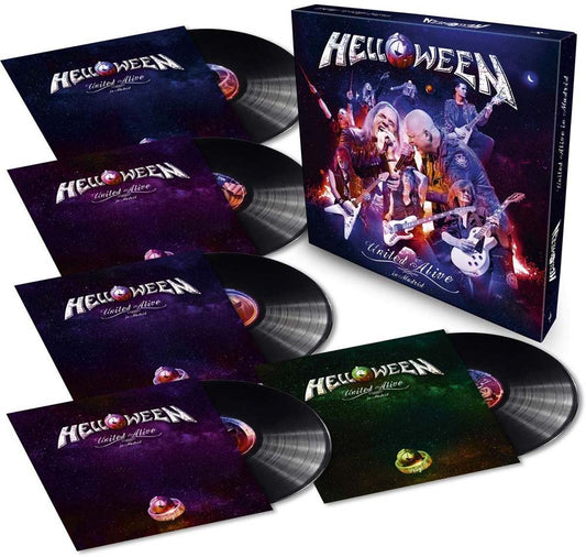 Helloween United Alive 5 Vinyl LP Box Set New 2019 - VINYL BOX SETS