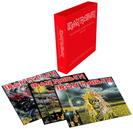 IRON MAIDEN THE COMPLETE S COLLECTION LP VINYL 33RPM NEW 2014 BOX SET - VINYL BOX SETS