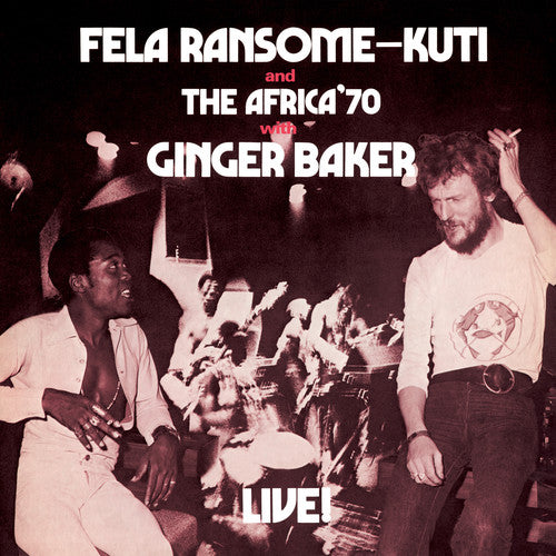 Fela Kuti: Fela Live with Ginger Baker - VINYL LP