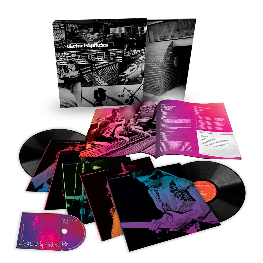 Jimi Hendrix Electric Lady Studios: A Jimi Hendrix Vision Vinyl LP Box Set 2024 - VINYL BOX SETS