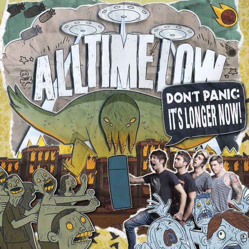 All Time Low: Don't Panic: It's Longer Now - Orange - VINYL LP