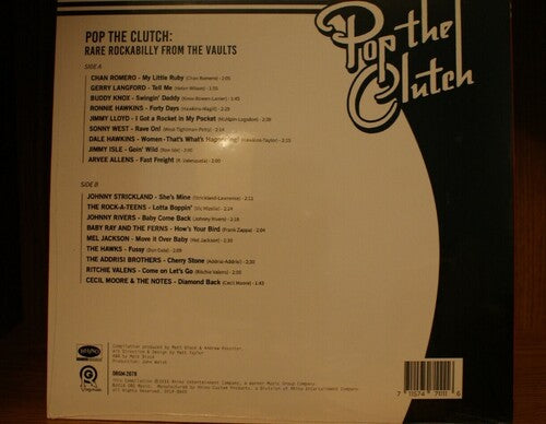 Various Artists: Pop The Clutch: Obscure Rockabilly From The Vaults - VINYL LP