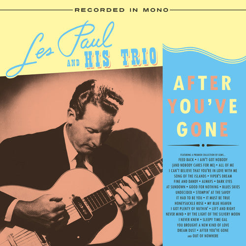 Les Paul & His Trio: After You've Gone - VINYL LP