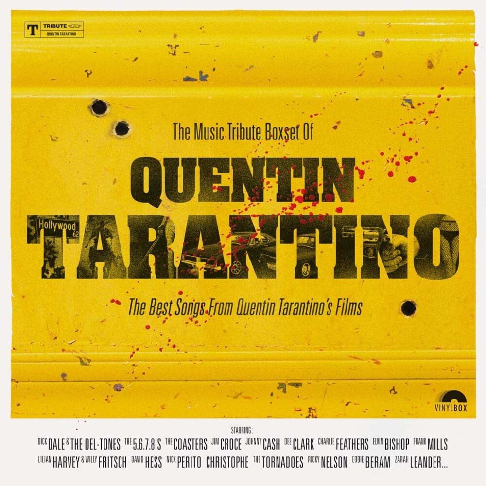 The Music Tribute Box Set Of Quentin Tarantino The Best Songs From Quentin Tarantino's Films Vinyl LP Box Set 2022 - VINYL BOX SETS