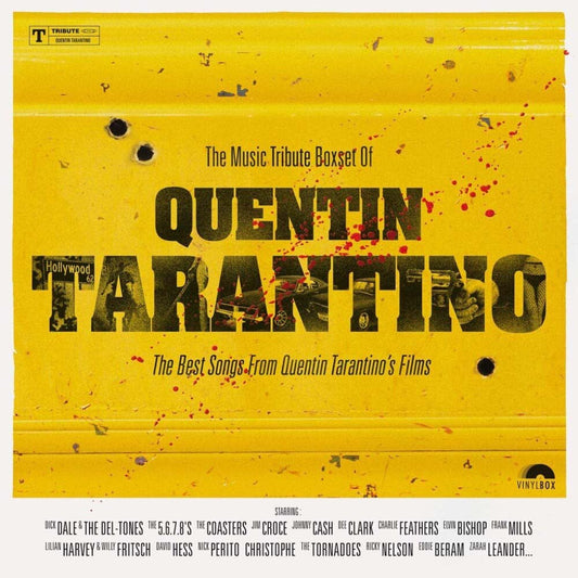 The Music Tribute Box Set Of Quentin Tarantino The Best Songs From Quentin Tarantino's Films Vinyl LP Box Set 2022 - VINYL BOX SETS