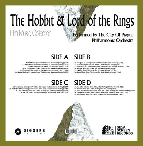 City of Prague Philharmonic Orchestra: The Hobbit & The Lord of the Rings: Film Music Collection - VINYL LP