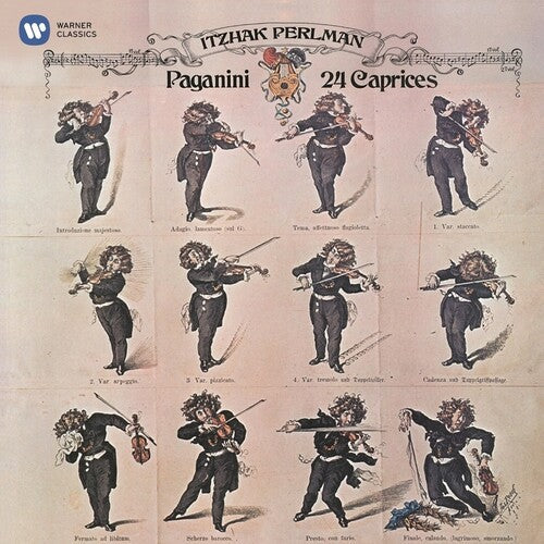 Itzhak Perlman: Paganini: 24 Caprices - VINYL LP