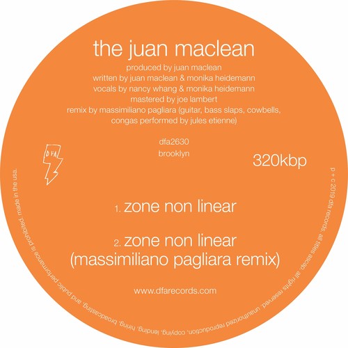 Juan Maclean: What Do You Feel Free About? / Zone Nonlinear - VINYL LP
