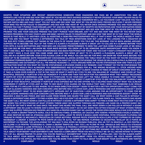 Lust for Youth: Lust For Youth - VINYL LP