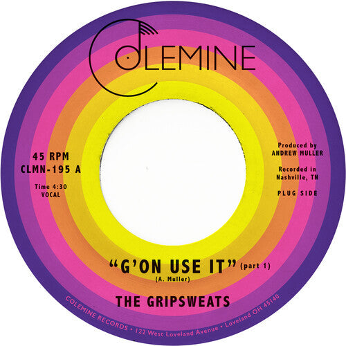 Gripsweats: G'on Use It - VINYL LP