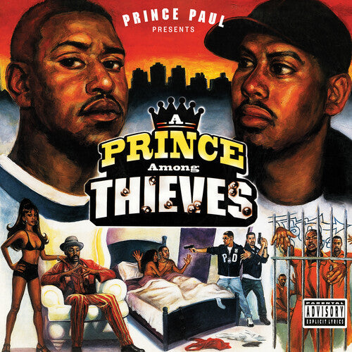 Prince Paul: A Prince Among Thieves (Orange & Yellow Splatter Vinyl) - VINYL LP