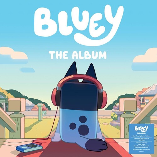 Bluey: Bluey The Album [140-Gram Bluey Colored Vinyl With Poster] - VINYL LP