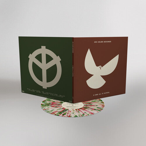 Hiss Golden Messenger: O Come All Ye Faithful (Bone Green Red Splatter Vinyl) (Tri-Color Splatter Effect) - VINYL LP