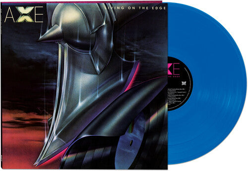 Axe: Living On The Edge (Blue Vinyl) - VINYL LP