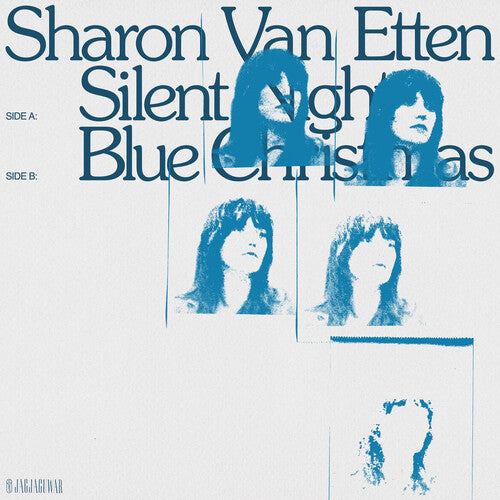 Sharon Van Etten: Silent Night / Blue Christmas (Clear Blue) - VINYL LP