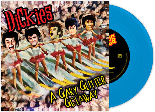 The Dickies: A Gary Glitter Getaway (Blue) - VINYL LP