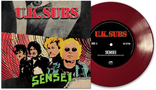 UK Subs: Sensei (Red) - VINYL LP