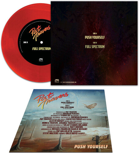 Pat Travers: Push Yourself (Red) - VINYL LP