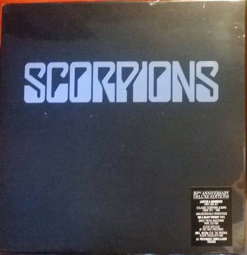 SCORPIONS 50th Anniversary Vinyl + CD Box Set NEW - VINYL BOX SETS