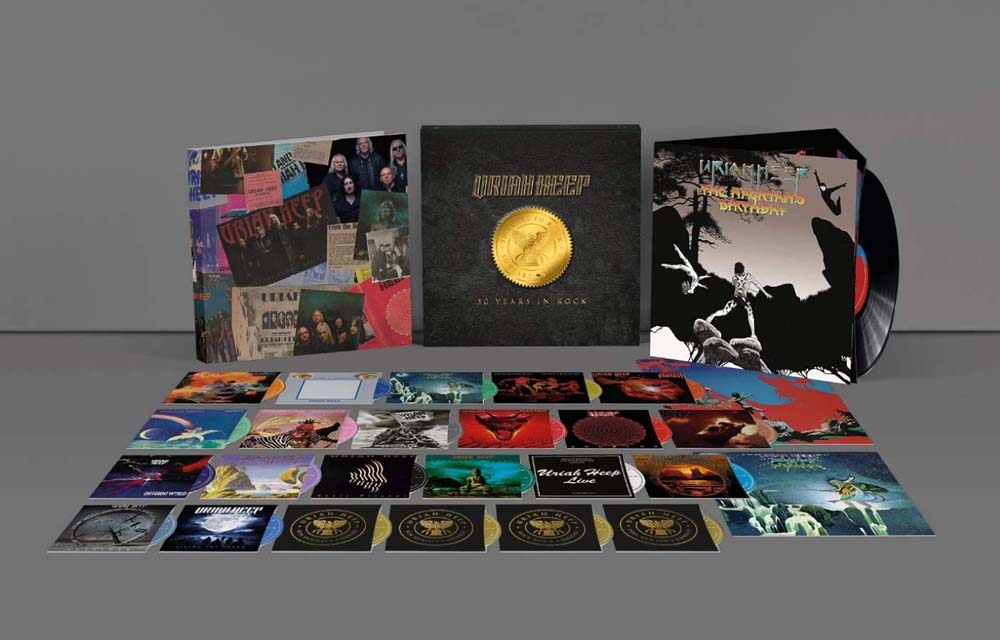 Uriah Heep - 50 Years In Rock Box Set 2020 - VINYL BOX SETS