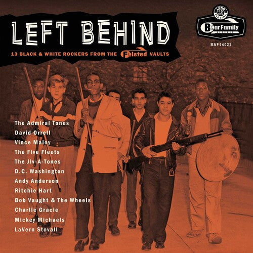 Various Artists: Left Behind: 13 Black & White Rockers From The Felsted Vaults (Various Artists) - VINYL LP