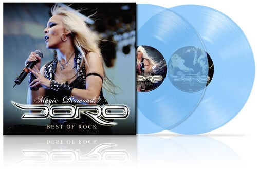 Doro: Magic Diamonds - Best Of Rock (Curacao Clear) - VINYL LP