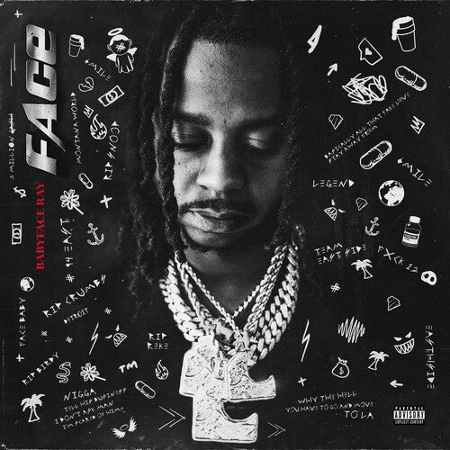 Babyface Ray: Face (black & Red Stripe) - VINYL LP