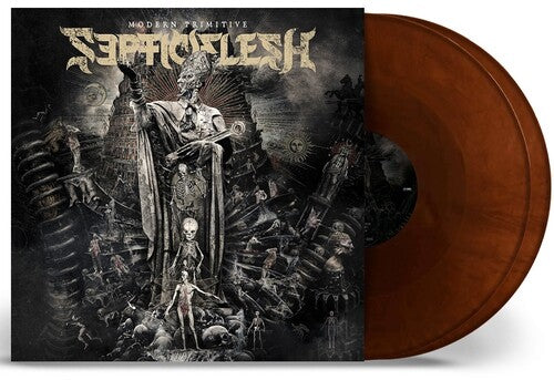 Septicflesh: Modern Primitive (Brown & Black Marbled) - VINYL LP