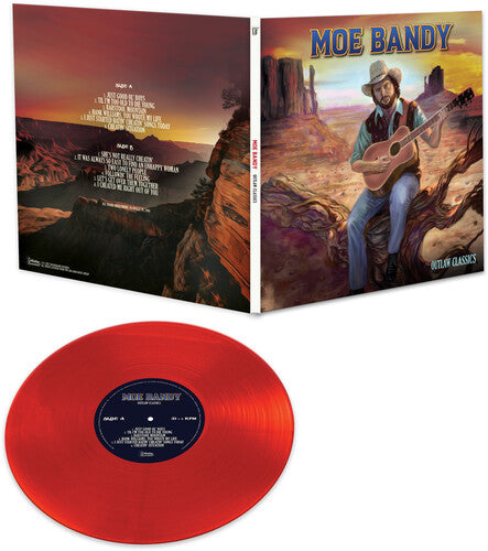 Moe Bandy: Outlaw Classics (RED) - VINYL LP