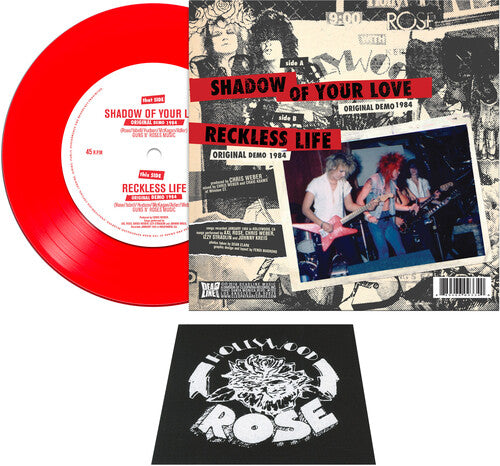 Hollywood Rose: Shadow Of Your Love / Reckless Life (red) - VINYL LP