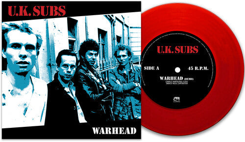 UK Subs: Warhead (red) - VINYL LP