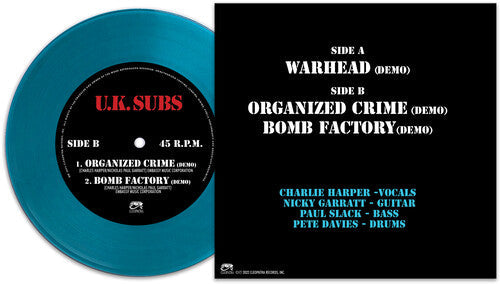 UK Subs: Warhead / Blue - VINYL LP