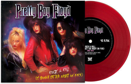 Pretty Boy Floyd: Rock & Roll (is Gonna Set The Night On Fire) (red) - VINYL LP