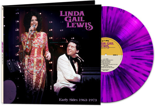 Linda Gail Lewis: Early Sides 1963-1973 - Purple Splatter - VINYL LP